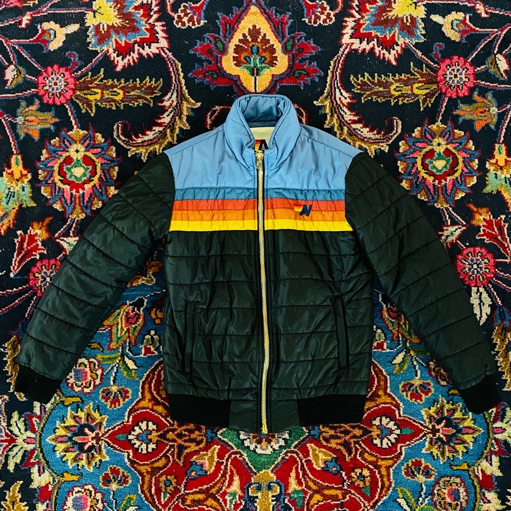 Aviator Nation kids journey jacket black 10 years